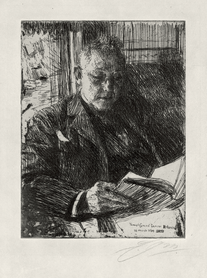  安德斯·莱奥纳德·佐恩 Anders Leonard Zorn —— 佐恩(素描) (35)